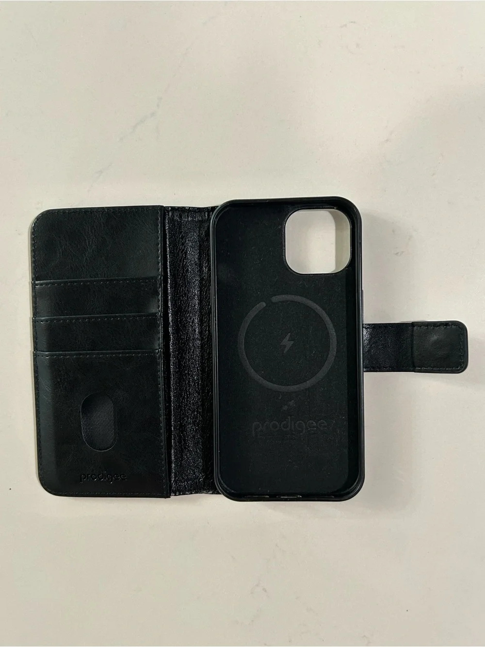 Prodigee iPhone 13 Wallet Case Black MagSafe